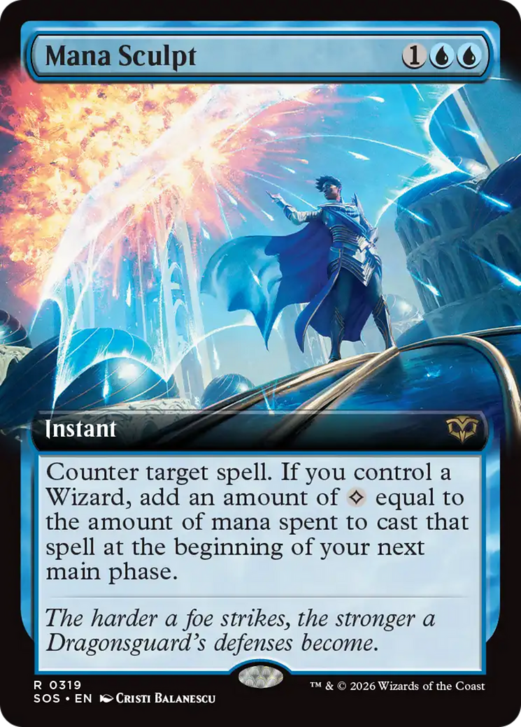 Mana Sculpt (Extended Art) [Secrets of Strixhaven] - Destination Retro