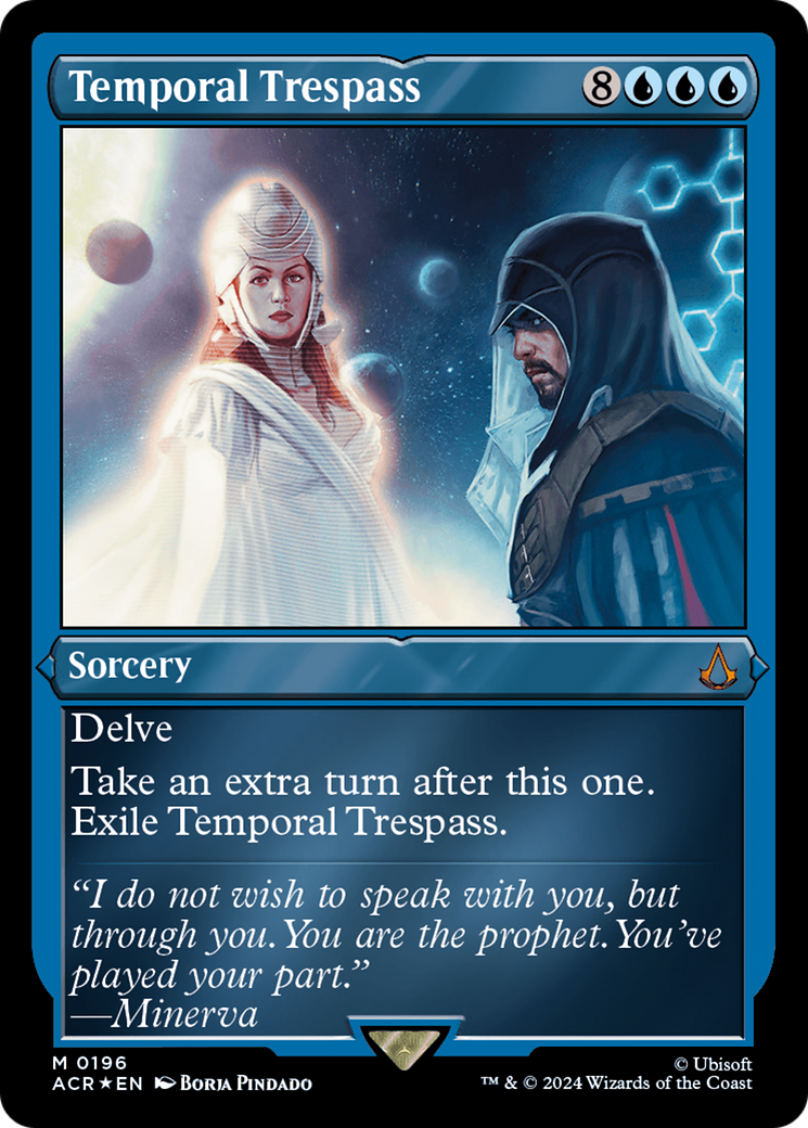 Temporal Trespass (Foil Etched) [Assassin's Creed] - Destination Retro