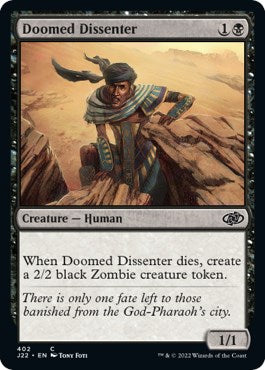Doomed Dissenter [Jumpstart 2022] - Destination Retro