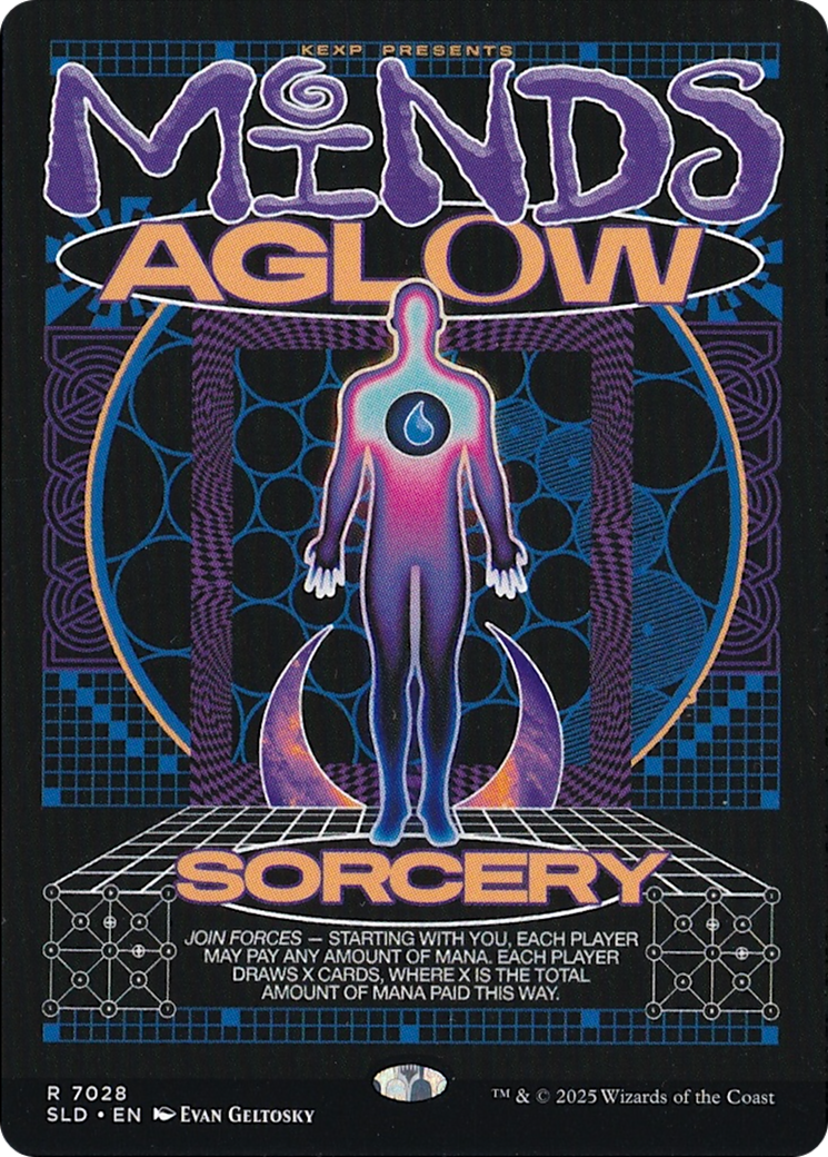 Minds Aglow (Rainbow Foil) [Secret Lair Drop Series] - Destination Retro