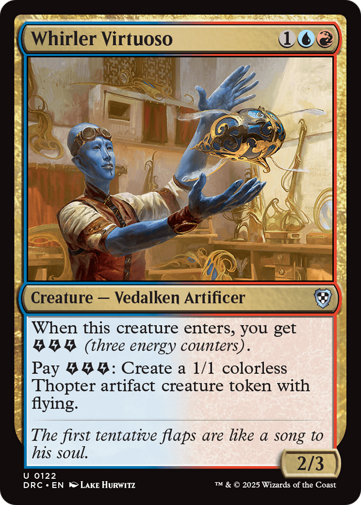 Whirler Virtuoso [Aetherdrift Commander] - Destination Retro