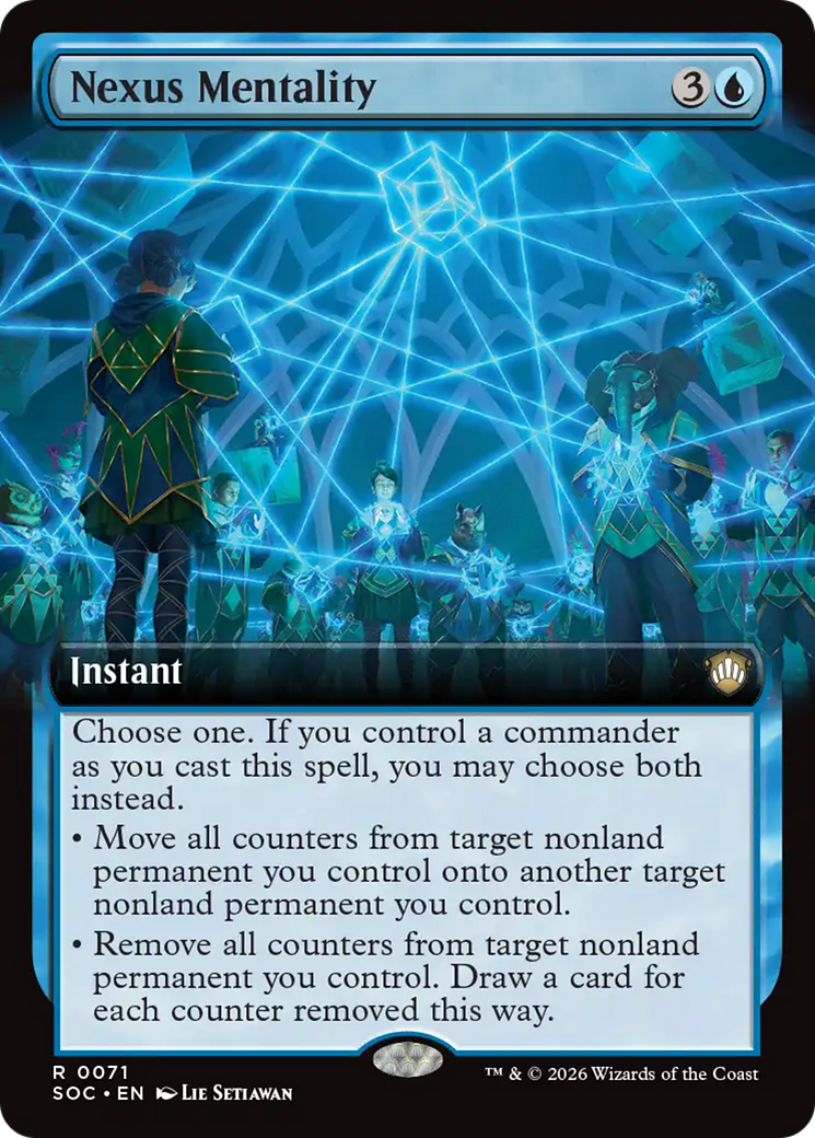 Nexus Mentality (Extended Art) [Secrets of Strixhaven Commander] - Destination Retro