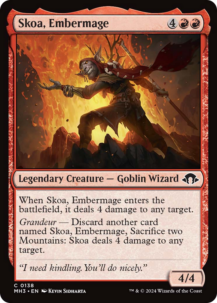 Skoa, Embermage [Modern Horizons 3] - Destination Retro