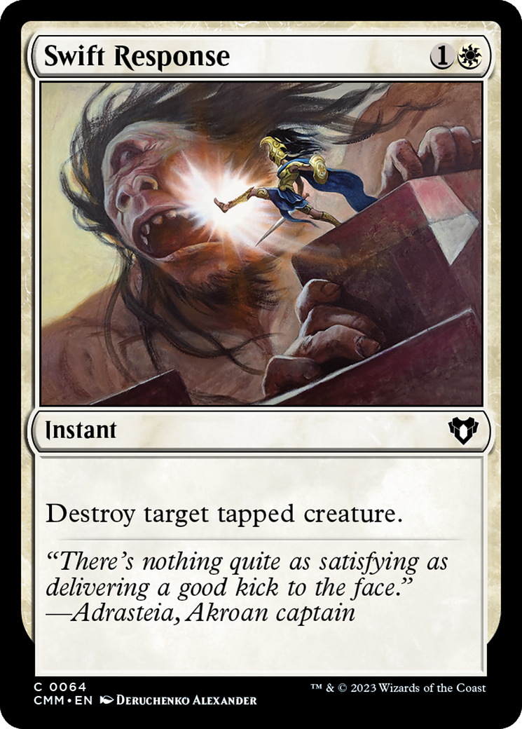 Swift Response [Commander Masters] - Destination Retro