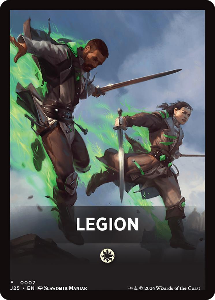 Legion Theme Card [Foundations Jumpstart Front Cards] - Destination Retro