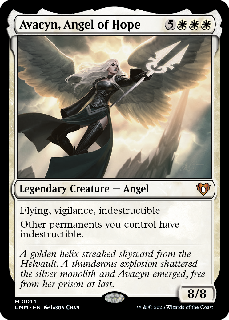 Avacyn, Angel of Hope [Commander Masters] - Destination Retro