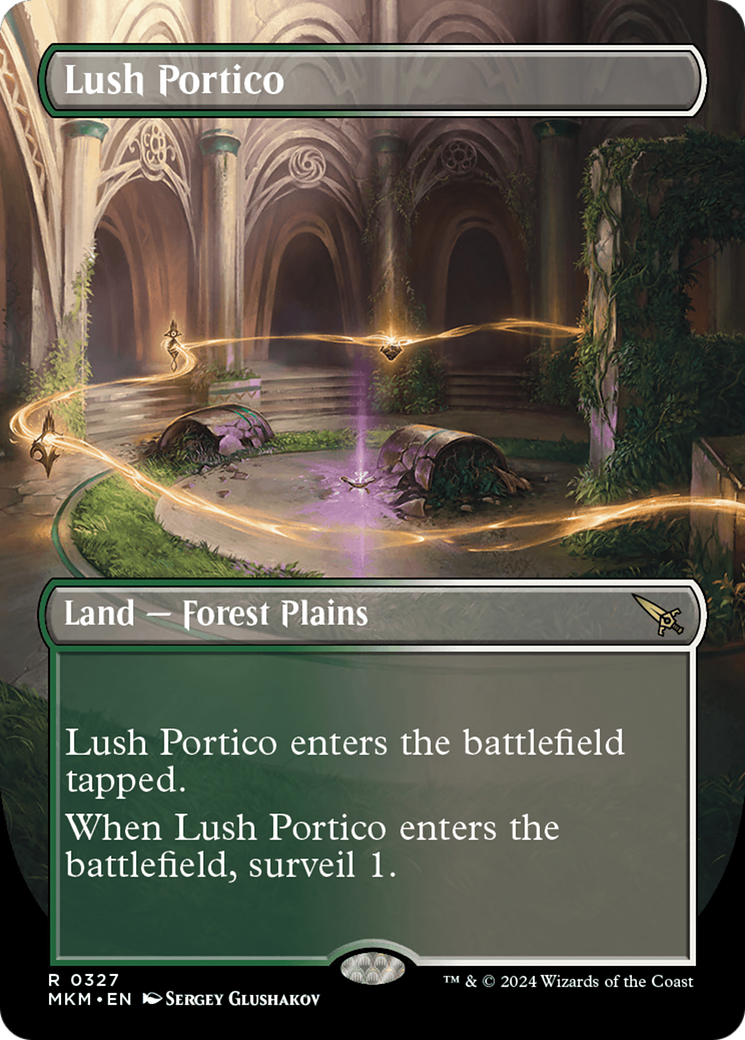 Lush Portico (Borderless) [Murders at Karlov Manor] - Destination Retro