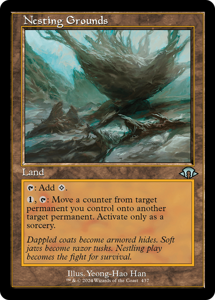 Nesting Grounds (Retro Frame) [Modern Horizons 3] - Destination Retro
