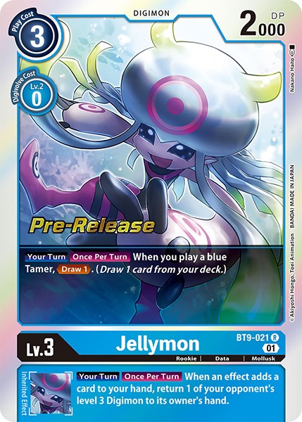 Jellymon [BT9-021] [X Record Pre-Release Promos] - Destination Retro