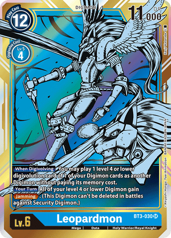 Leopardmon [BT3-030] (Alternate Art) [Release Special Booster Ver.1.0] - Destination Retro