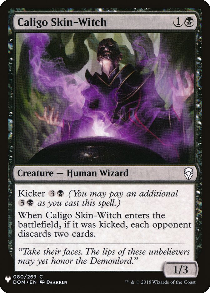 Caligo Skin-Witch [Mystery Booster] - Destination Retro