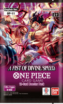 CONSGN - One Piece TCG  - A Fist of Divine Speed - Booster Pack - Destination Retro