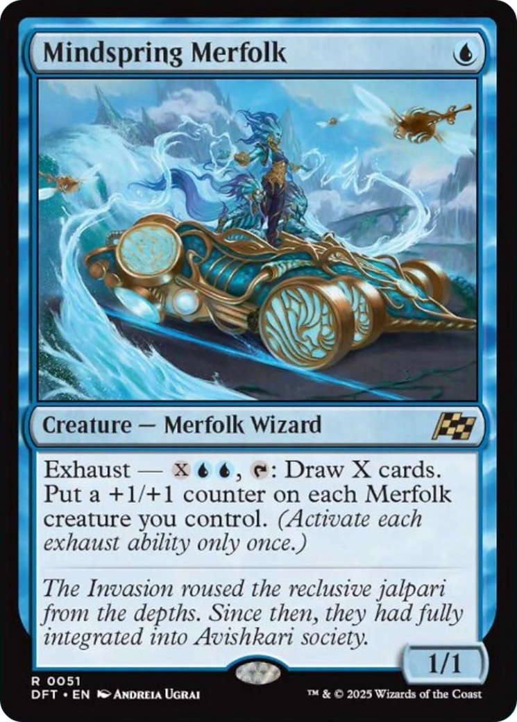Mindspring Merfolk [Aetherdrift] - Destination Retro