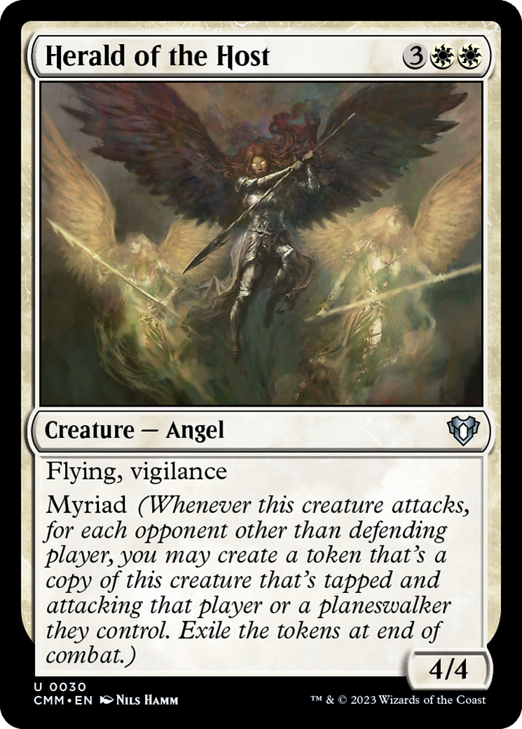 Herald of the Host [Commander Masters] - Destination Retro