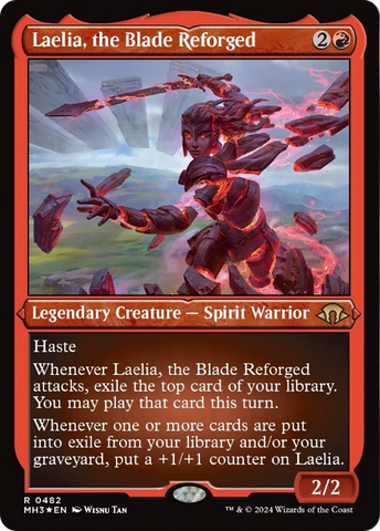 Laelia, the Blade Reforged (Foil Etched) [Modern Horizons 3] - Destination Retro