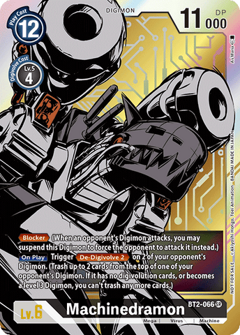 Machinedramon [BT2-066] (Alternate Art) [Release Special Booster Ver.1.0] - Destination Retro