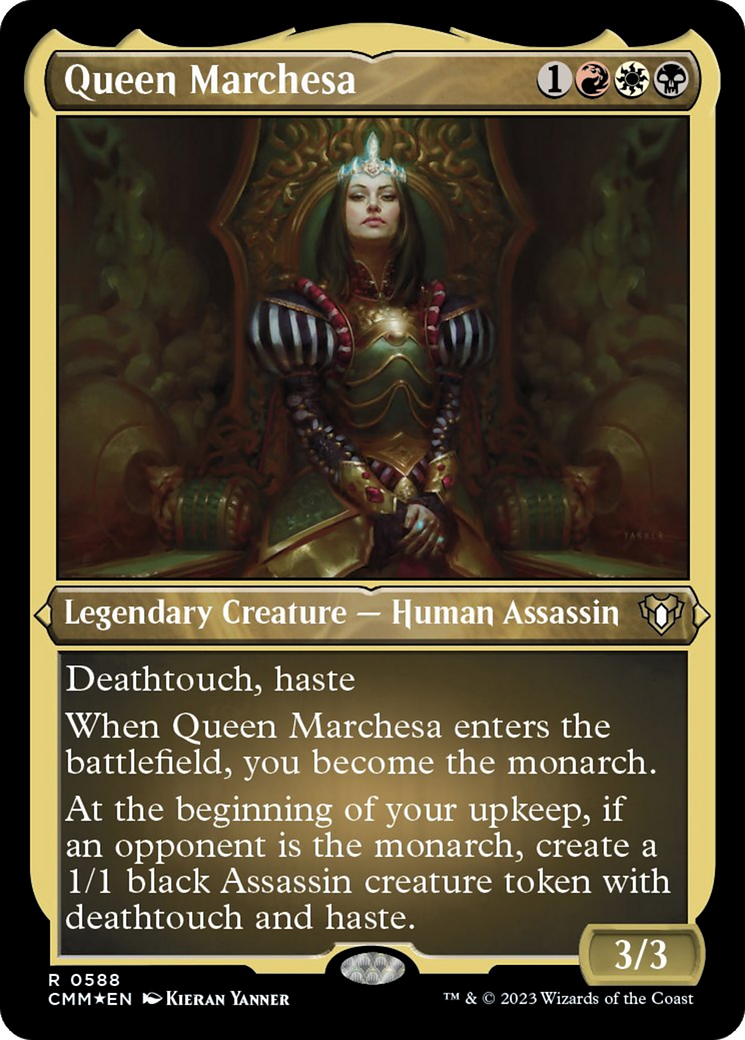 Queen Marchesa (Foil Etched) [Commander Masters] - Destination Retro