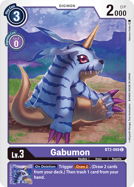 Gabumon [BT2-069] [Release Special Booster Ver.1.0] - Destination Retro