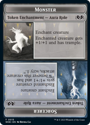 Monster Role // Sorcerer Role Token [Wilds of Eldraine Tokens] - Destination Retro