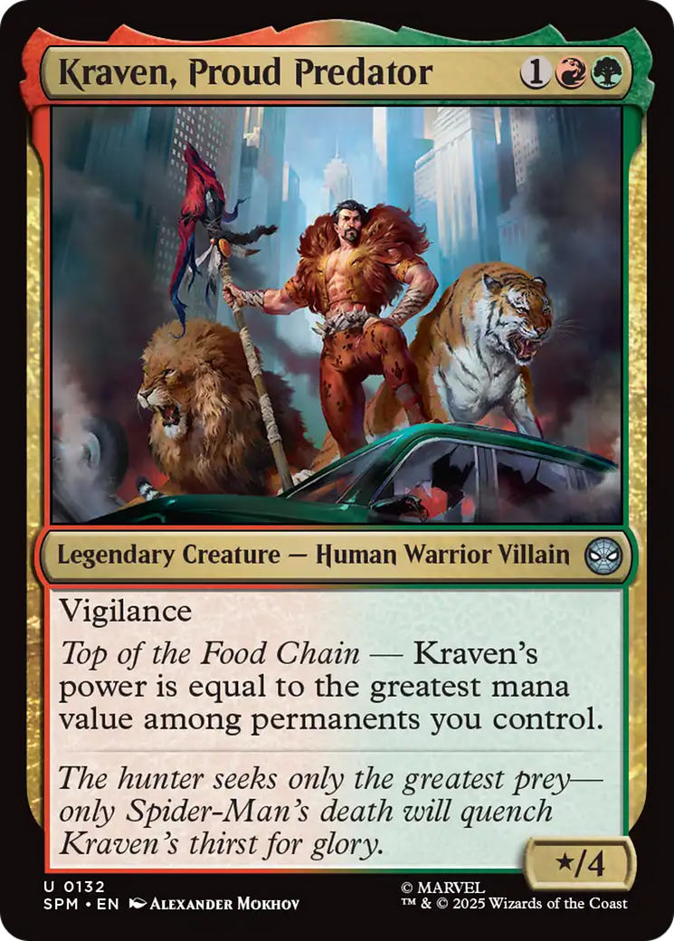 Kraven, Proud Predator [Marvel's Spider-Man] - Destination Retro
