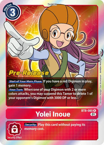 Yolei Inoue [BT8-085] [New Awakening Pre-Release Cards] - Destination Retro