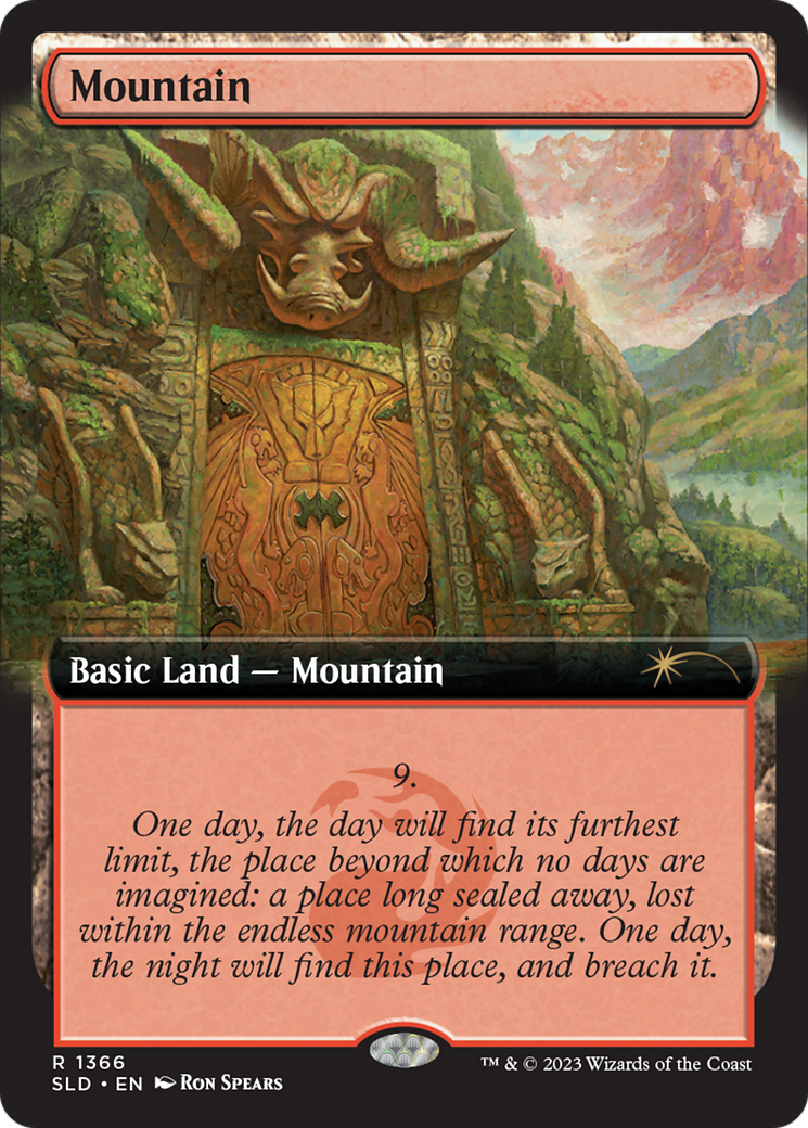 Mountain (1366) [Secret Lair Drop Series] - Destination Retro