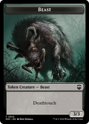 Beast (0010) // Shapeshifter (0008) Double-Sided Token [Modern Horizons 3 Commander Tokens] - Destination Retro