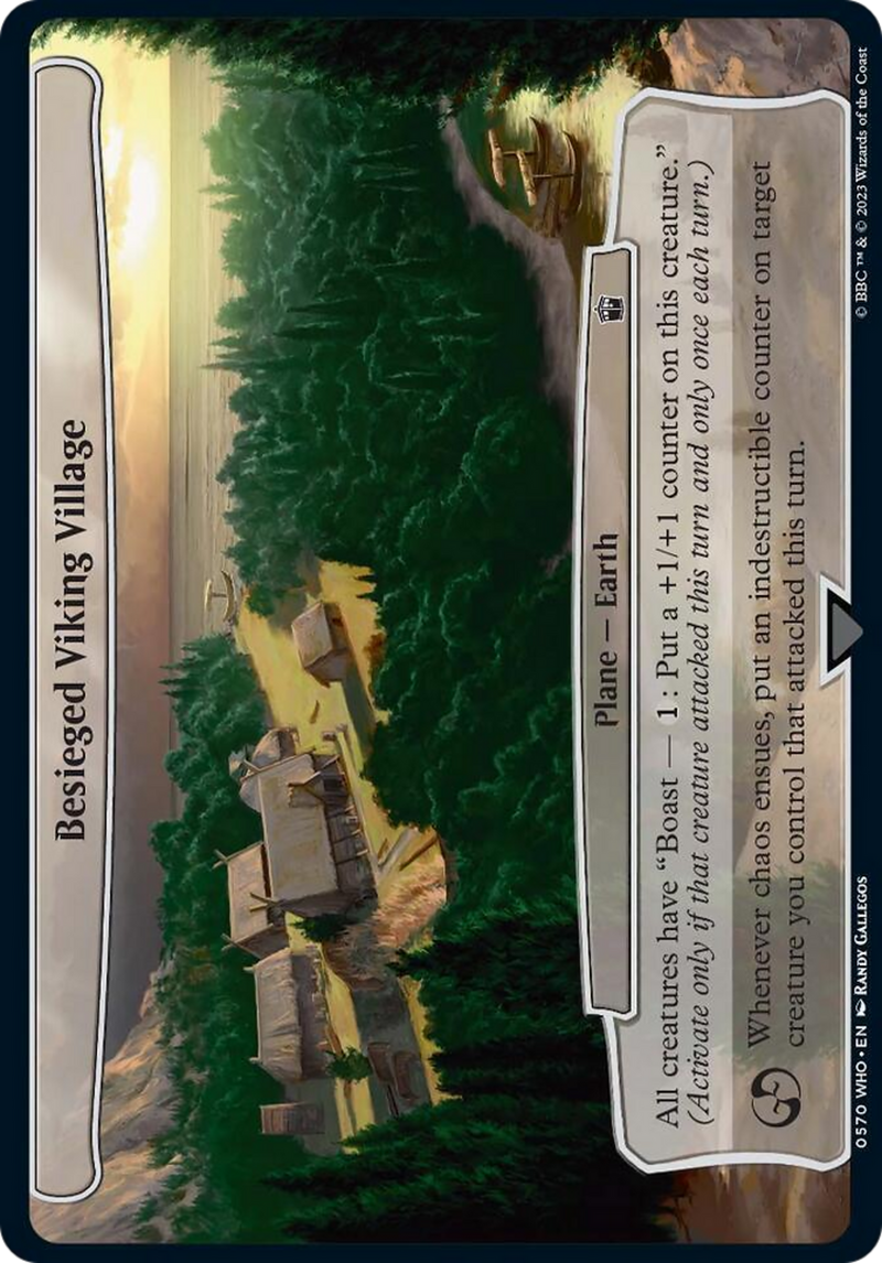Besieged Viking Village [Doctor Who] - Destination Retro