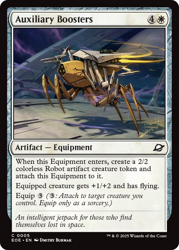 Auxiliary Boosters [Edge of Eternities] - Destination Retro