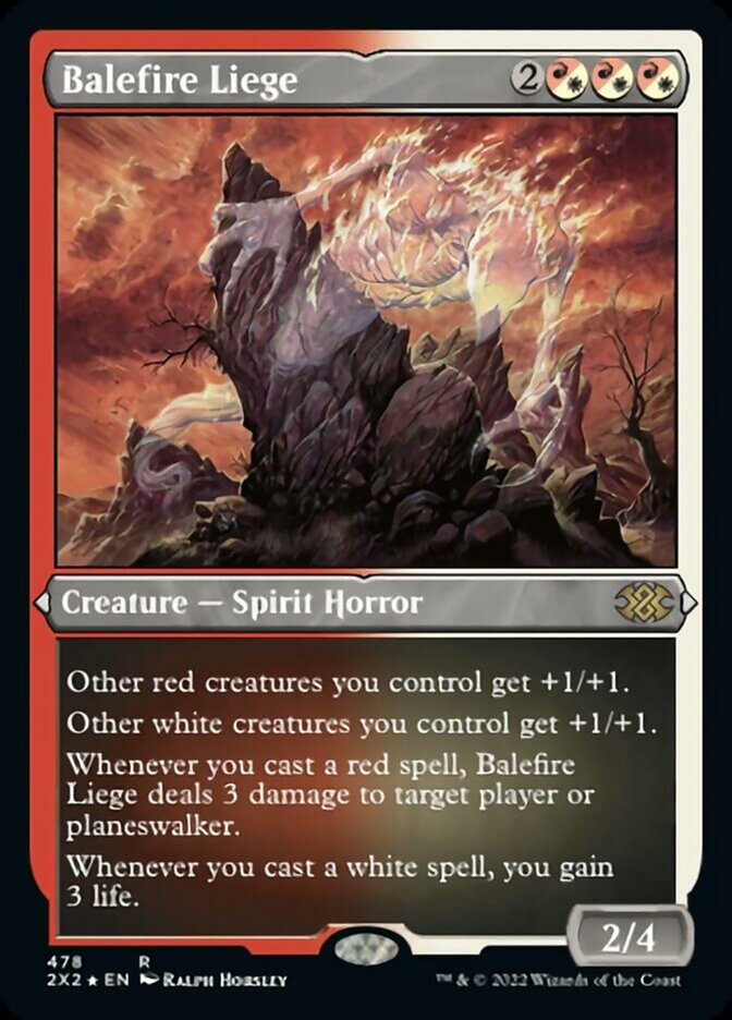 Balefire Liege (Foil Etched) [Double Masters 2022] - Destination Retro