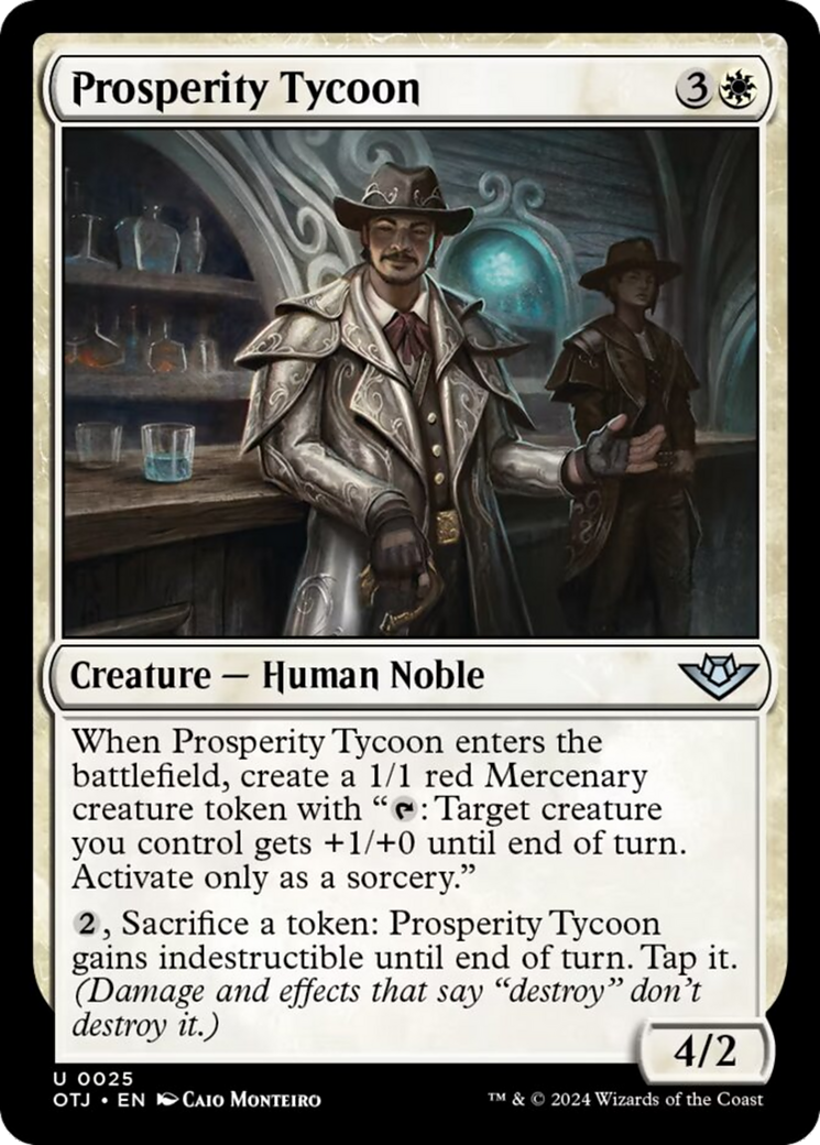 Prosperity Tycoon [Outlaws of Thunder Junction] - Destination Retro