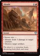 Abrade [Secrets of Strixhaven Commander] - Destination Retro