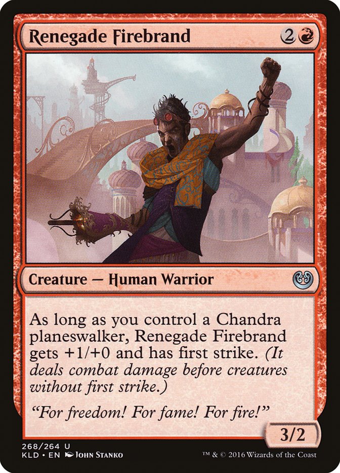 Renegade Firebrand [Kaladesh] - Destination Retro