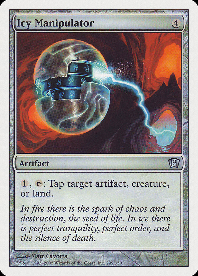 Icy Manipulator (9th Edition) [Oversize Cards] - Destination Retro