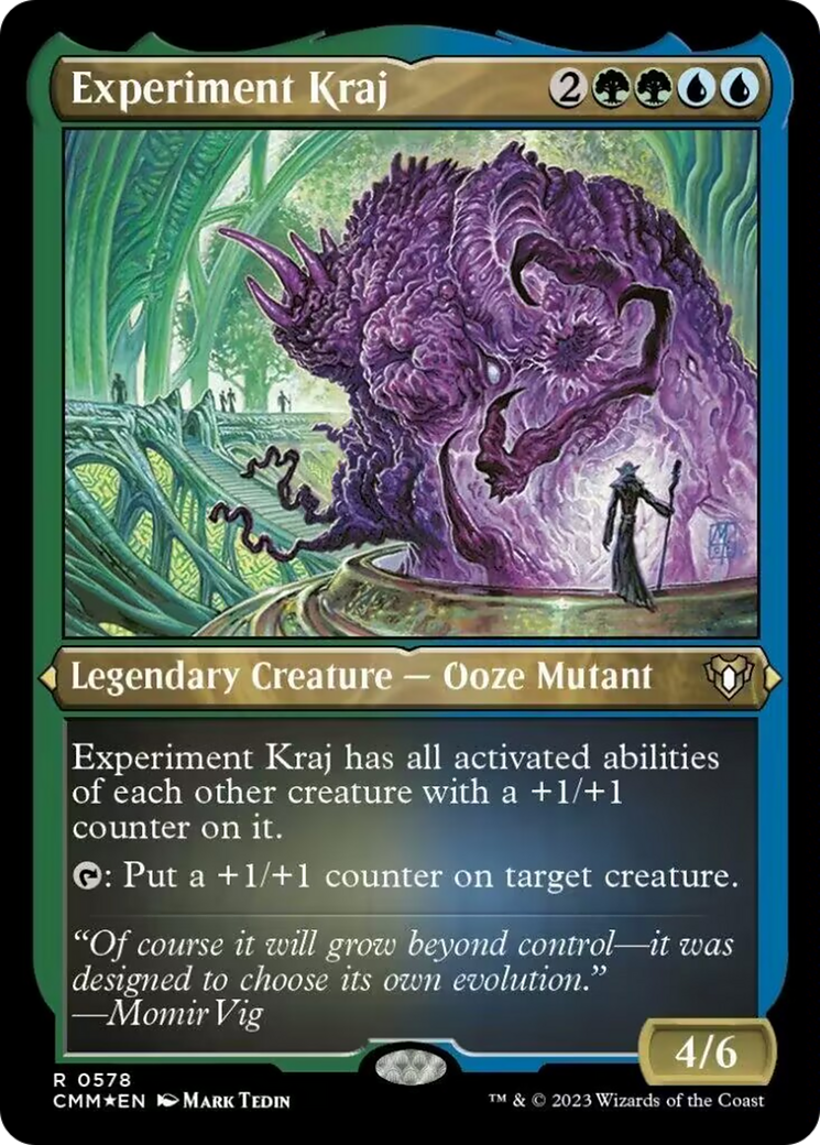 Experiment Kraj (Foil Etched) [Commander Masters] - Destination Retro