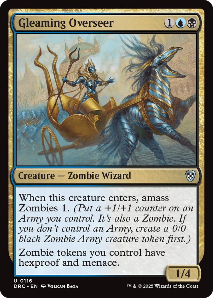 Gleaming Overseer [Aetherdrift Commander] - Destination Retro