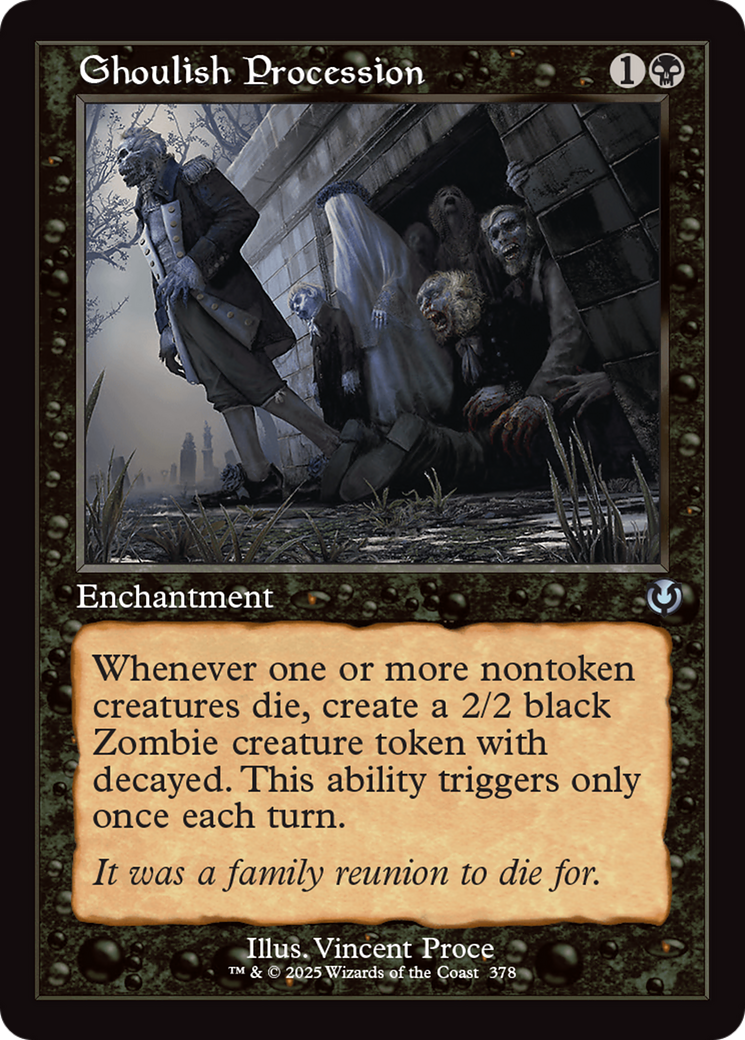 Ghoulish Procession (Retro Frame) [Innistrad Remastered] - Destination Retro