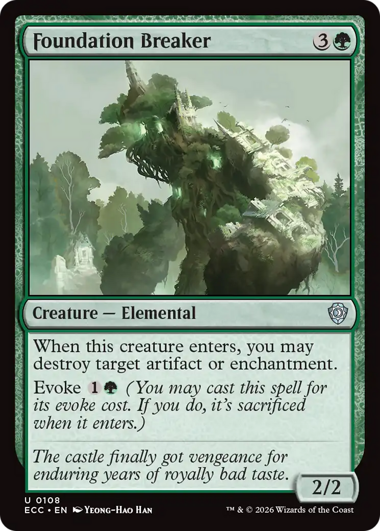 Foundation Breaker [Lorwyn Eclipsed Commander] - Destination Retro