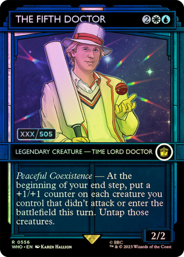 The Fifth Doctor (Serial Numbered) [Doctor Who] - Destination Retro