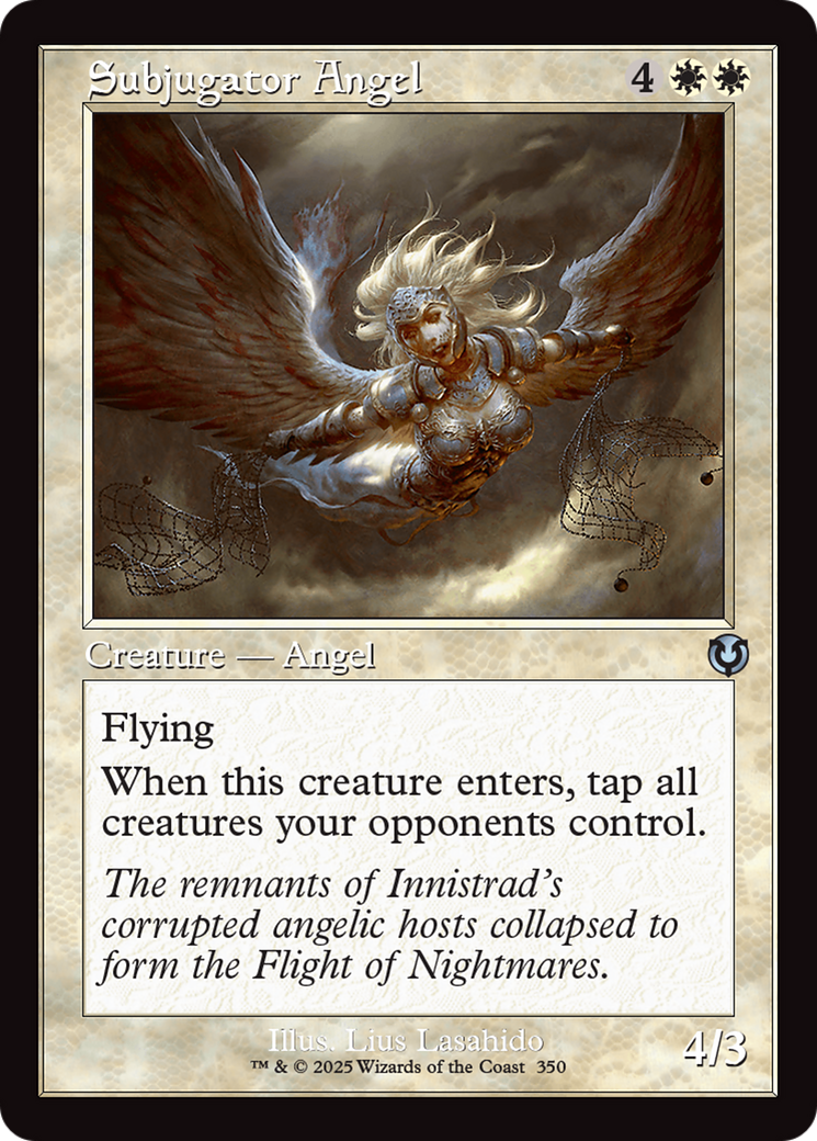 Subjugator Angel (Retro Frame) [Innistrad Remastered] - Destination Retro