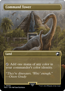 Command Tower // Command Tower (Borderless) [Jurassic World Collection] - Destination Retro