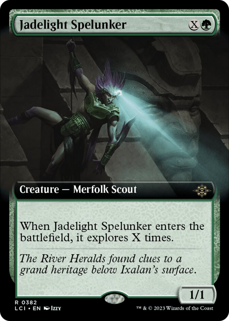 Jadelight Spelunker (Extended Art) [The Lost Caverns of Ixalan] - Destination Retro