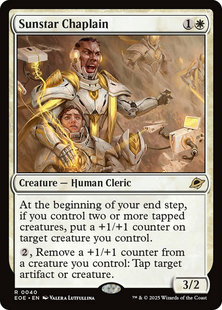 Sunstar Chaplain [Edge of Eternities] - Destination Retro