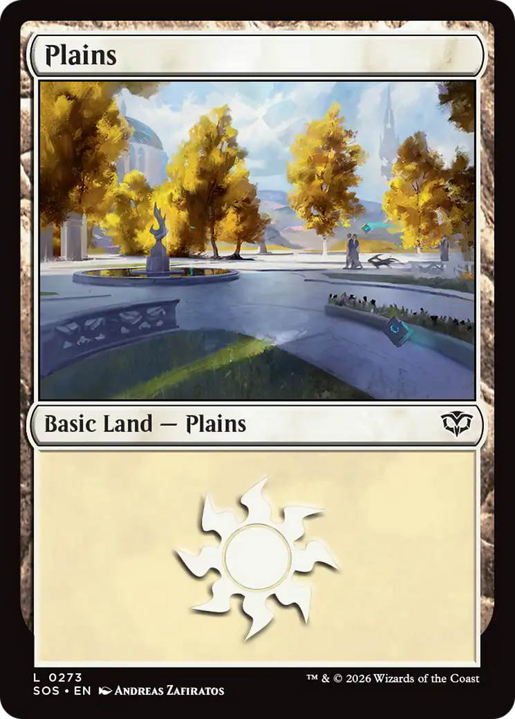 Plains (0273) [Secrets of Strixhaven] - Destination Retro