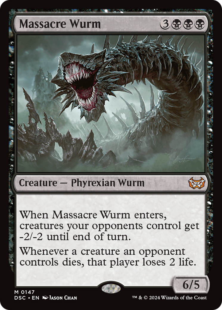 Massacre Wurm [Duskmourn: House of Horror Commander] - Destination Retro