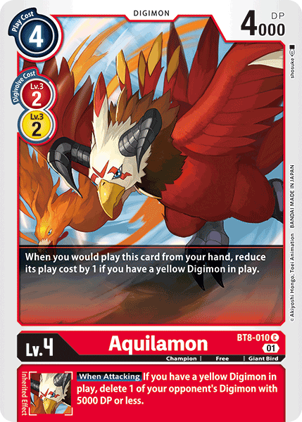Aquilamon [BT8-010] [New Awakening] - Destination Retro