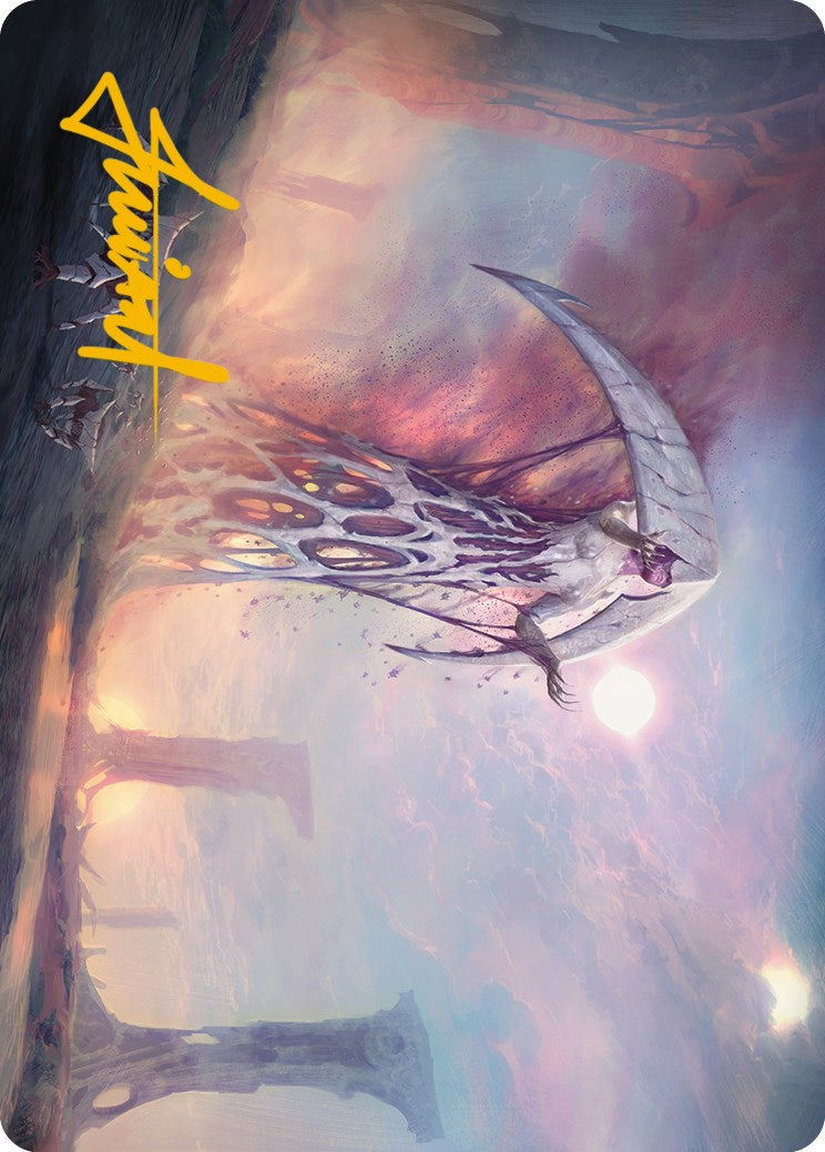 White Sun's Twilight Art Card (Gold-Stamped Signature) [Phyrexia: All Will Be One Art Series] - Destination Retro