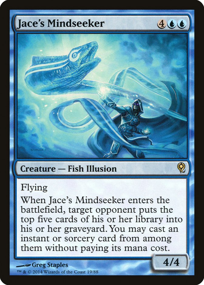 Jace's Mindseeker [Duel Decks: Jace vs. Vraska] - Destination Retro