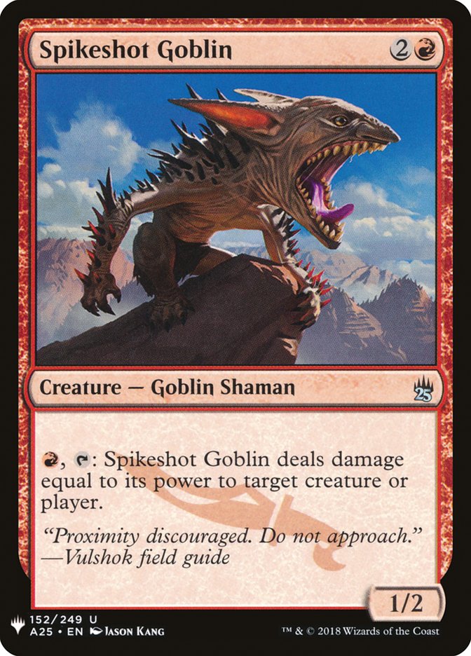 Spikeshot Goblin [Mystery Booster] - Destination Retro