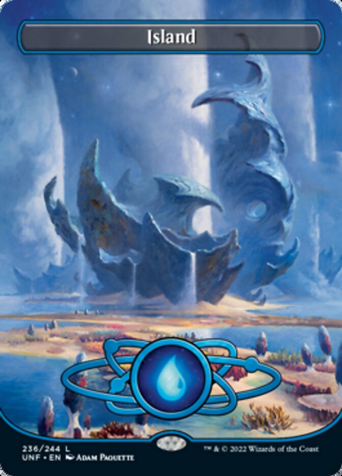Island (236) (Planetary Space-ic Land) [Unfinity] - Destination Retro